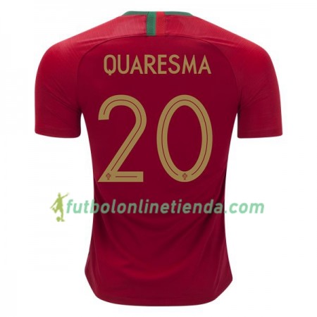 Camiseta Portugal Quaresma 20 Primera Mundial 2018 Camiseta Portugal Quaresma 20 Primera Mundial 2018